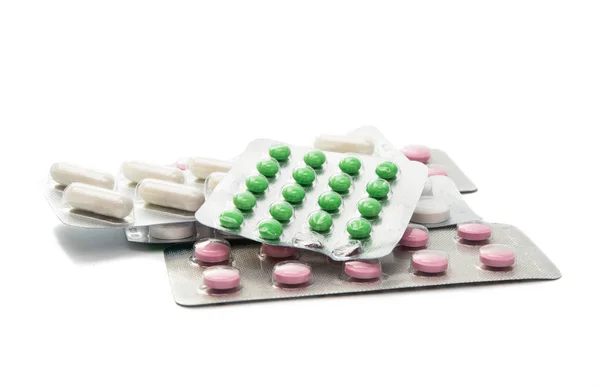 Packning piller isolerade — Stockfoto