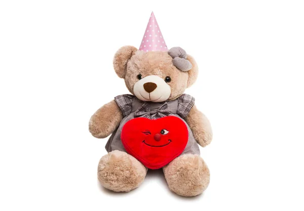 Soft toy bear isolated — Stock Photo, Image