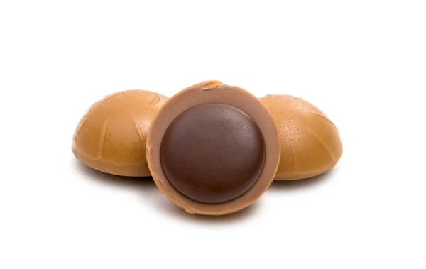 Trufa de chocolate con nuez — Foto de Stock
