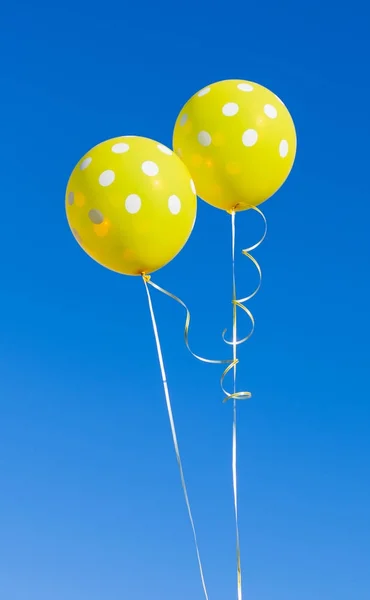 Ballonger av olika färger — Stockfoto
