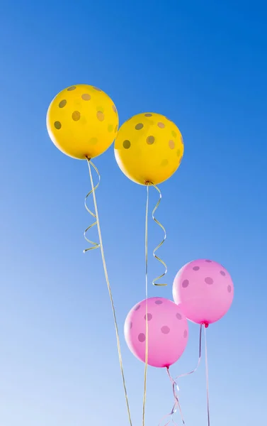Balões de cores diferentes — Fotografia de Stock