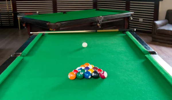 Billiard balls composition — Stock Photo, Image