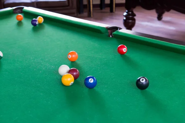 Billiard balls composition — Stock Photo, Image