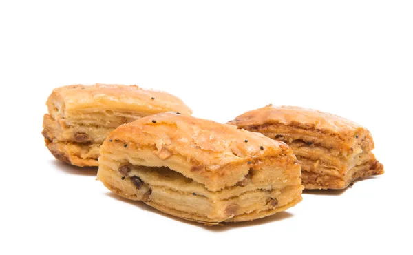 Baklava öknen isolerade — Stockfoto