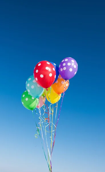 Balões em bolinhas — Fotografia de Stock
