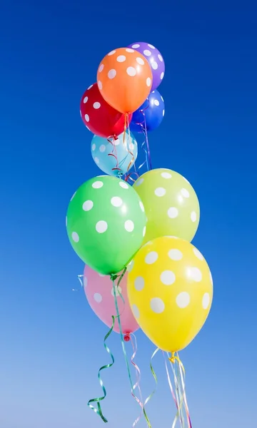 Balões em bolinhas — Fotografia de Stock