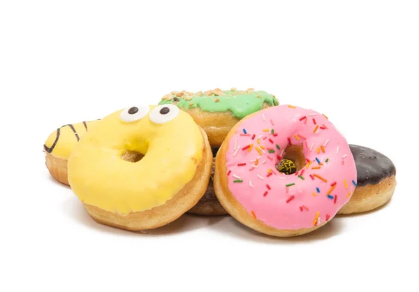 Donuts in Glasur — Stockfoto