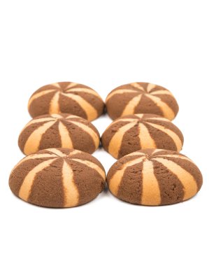 çizgili çerezleri izole 