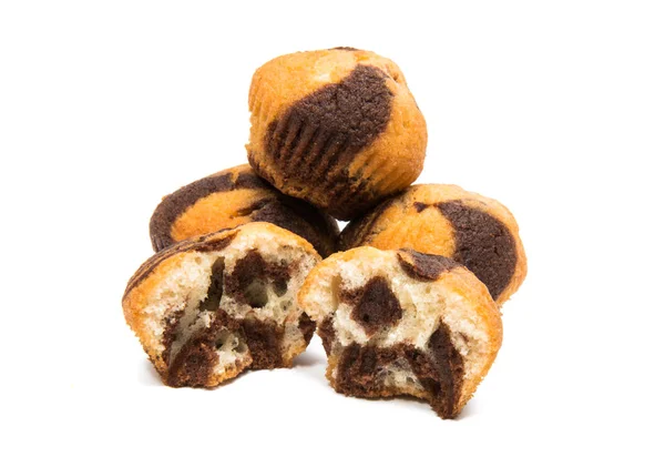 Muffins bageriet isolerade — Stockfoto