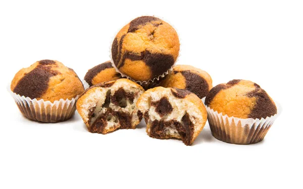 Muffins αρτοποιίας απομονωμένες — Φωτογραφία Αρχείου