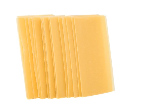 Horní pohled na zásobník listů lasagne — Stock fotografie