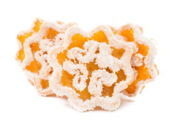 Noel bisküvi kar tanesi izole 