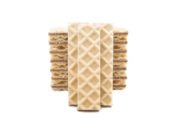 Waffeln Snack isoliert — Stockfoto