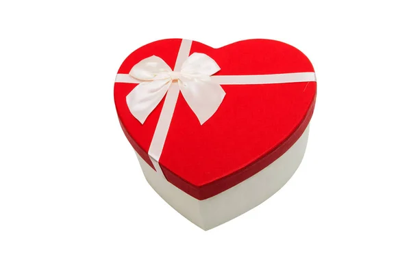 Gift box heart — Stock Photo, Image