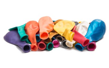 izole renkli balonlar 