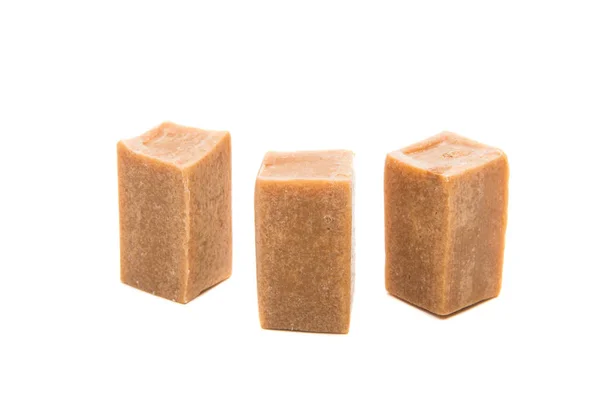 Milk toffee candy isolated — Stock Photo, Image