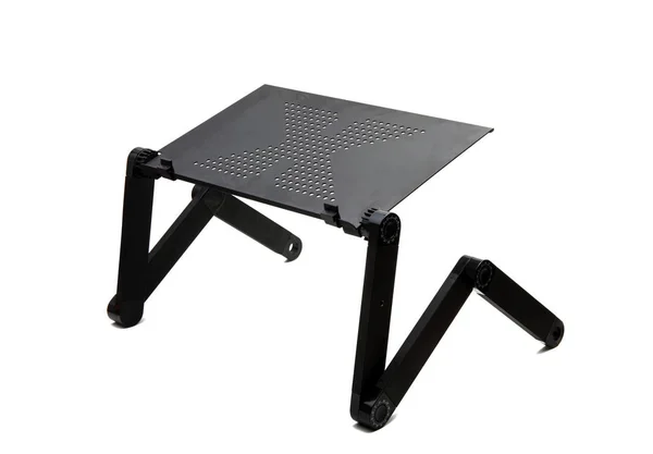 Ноутбук стол изолирован — стоковое фото
