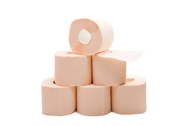 Elkülönített WC-papír tekercs — Stock Fotó