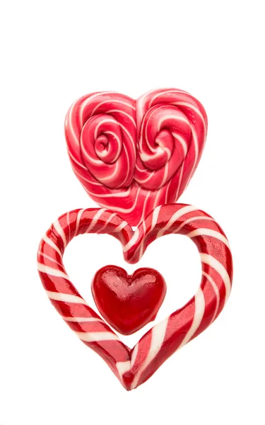 Lollipop heart — Stock Photo, Image