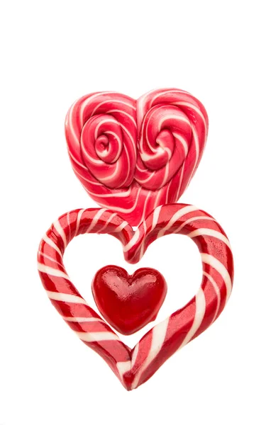 Lollipop heart Royalty Free Stock Images