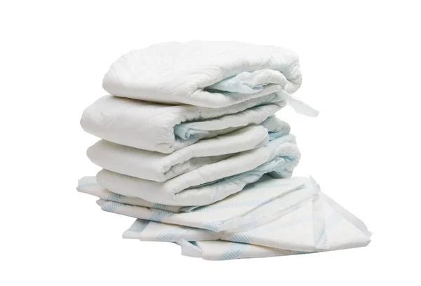 Diapers isolated — Stock Photo, Image