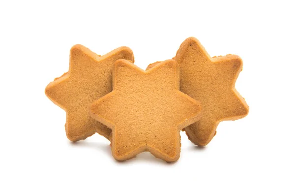 Biscuits de Noël étoiles — Photo