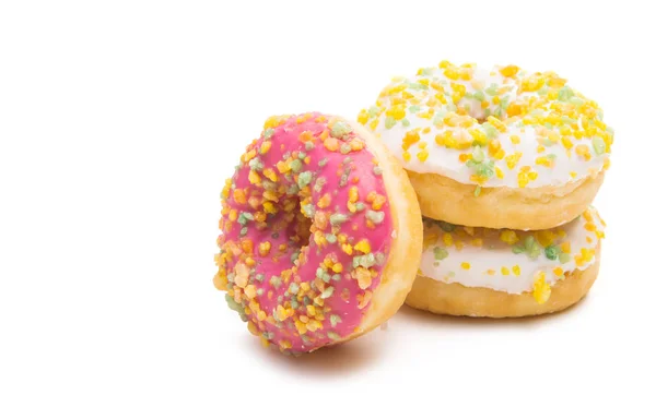 Donuts geïsoleerd — Stockfoto