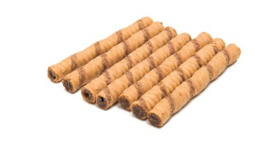 Gözleme çikolata izole rulo 