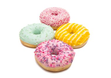 çörek izole sır içinde 