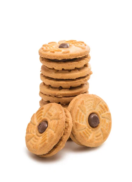 Doppelte Cookies — Stockfoto