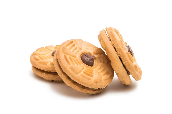 Doppelte Cookies — Stockfoto