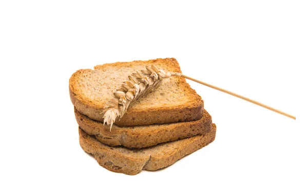 Toast isolated — Stock Photo, Image