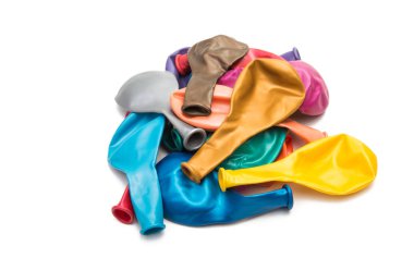 izole renkli balonlar 