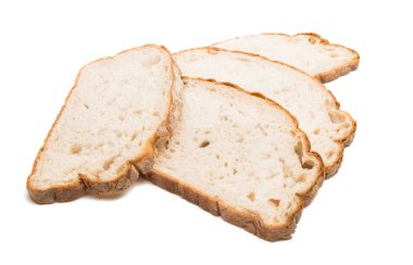 izole ekmek dilimleri 