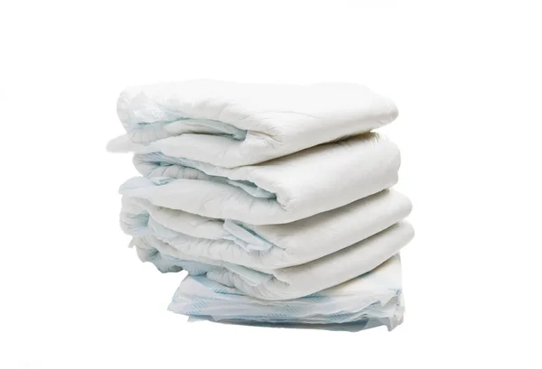 Diapers isolated — Stock Photo, Image