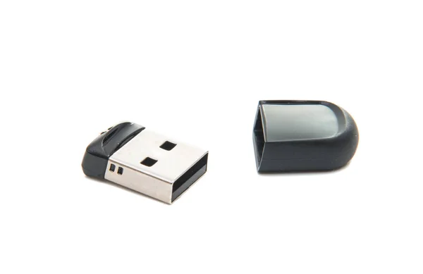 USB flash geïsoleerd — Stockfoto