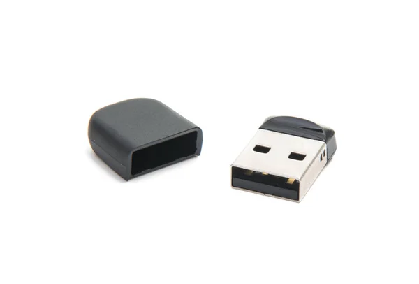 USB flash isolato — Foto Stock