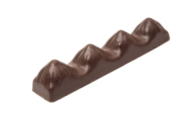 Chocolade bar geïsoleerd — Stockfoto