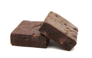 Amerikan pasta kek izole 