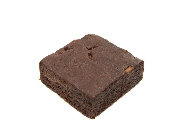 Amerikai pite Brownies elszigetelt — Stock Fotó