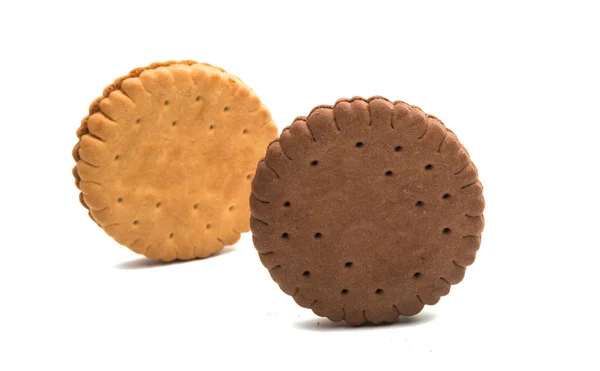 Double biscuit sandwich — Stock Photo, Image