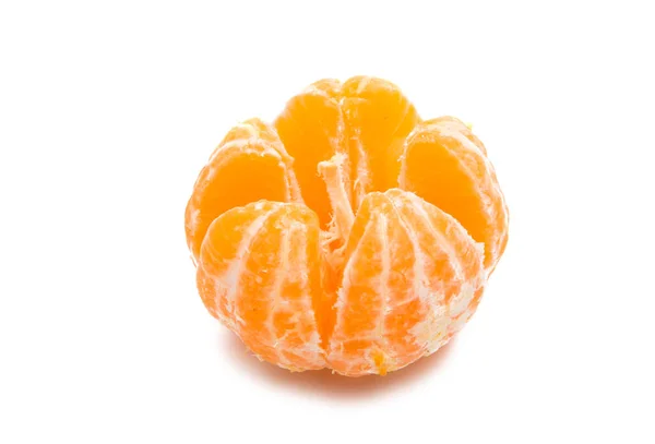 Mandarine Isolated White Background — Stock Photo, Image