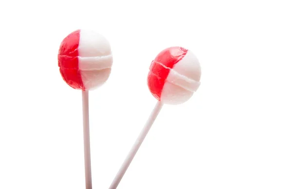 Lolly op een stick-geïsoleerd — Stockfoto