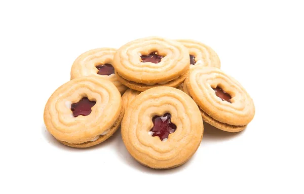 Подвійний cookie ізольовані — стокове фото