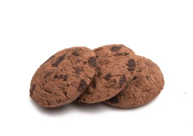 çikolata ile çikolatalı kurabiye 