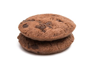 çikolata ile çikolatalı kurabiye 