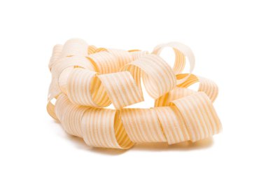 ahşap talaşı izole 