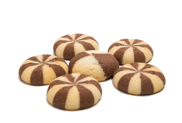 줄무늬 쿠키 절연 — 스톡 사진