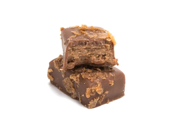 Izole çikolata şeker — Stok fotoğraf
