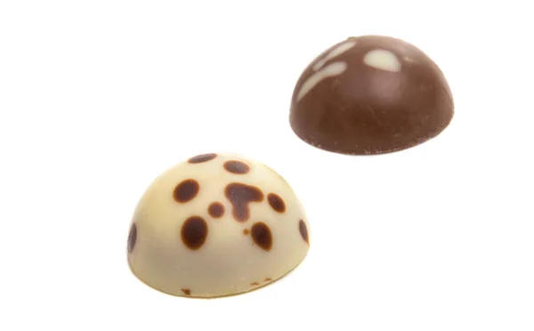 Chocolate caramelo aislado —  Fotos de Stock